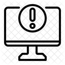 Computadora Pantalla Monitor Icono