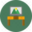 Computadora Escritorio Escritorio Icon