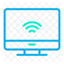 Computadora Inteligente Monitor Inteligente Automatizacion Icono