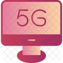 Computadora 5G  Icono