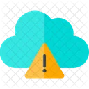 Error Alerta Nube Icono