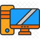 Computadora Escritorio Pantalla Icon