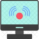 Computadora Lcd Monitor Icono