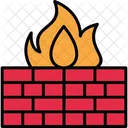 Computadora Firewall Hackear Icono