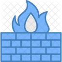 Computadora Firewall Hackear Icono