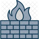 Computadora Firewall Hackear Icono