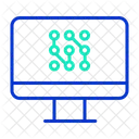 Monitor Que Tienes Computadora Que Tienes Artificial Icon