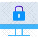 Computadora bloqueada  Icono
