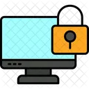 Computadora Bloqueada Bloqueada Cuenta Icon