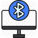 Computadora bluetooth  Icono