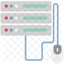 Mainframe Rack De Servidores Base De Datos Icono