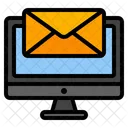 Correo electrónico de computadora  Icono