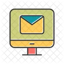 Correo electrónico de computadora  Icono