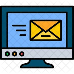 Correo electrónico de computadora  Icono