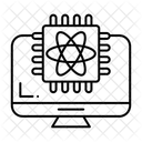 Tanto Como Una Computadora Icono