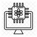 Tanto Como Una Computadora Icono