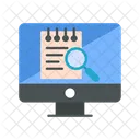 Computadora de búsqueda de archivos  Icono