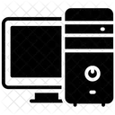 Computadora De Escritorio Estacion De Trabajo Escritorio Icono