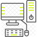 Computadora Monitor Pc Icono