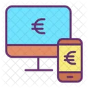 Dinero de computadora  Icono