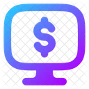 Dolar De Computadora Icon