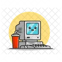 Computadora feliz  Icono