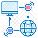 Computadora global  Icon