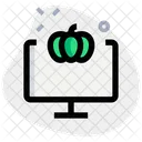 Computadora halloween  Icono