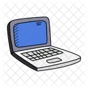 Portatil Ordenador Negocios Icono