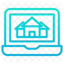 Venta De Casas En Linea Venta De Casas En Linea Publicidad De Casas Icono