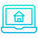 Venta De Casas En Linea Venta De Casas En Linea Publicidad De Casas Icono
