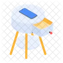 Portatil Dispositivo Mesa Icon