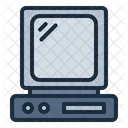 Computadora vieja  Icono