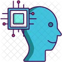 Computational Intelligence Artificial Brain Mind Icon