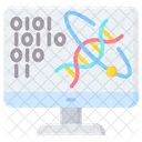 Computational Science Dna Computing Science Icon