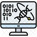 Computational Science Dna Computing Science Icon