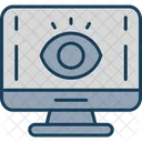 Computer Eye Monitor Icon