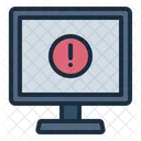 Computer Desktop Alert Icon