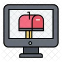 Computer Mailbox Letter Icon