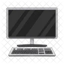 Computer Monitor Keyboard 아이콘