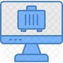 Computer Screen Luggage Icon