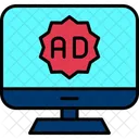 Computer Ads Business Icon