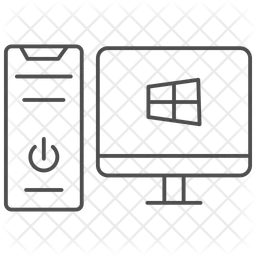 컴퓨터  아이콘