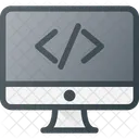 Computer Source Code Icon