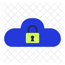 Computer Cloud Sicherheit Symbol