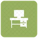 Computer Desk Office Icon