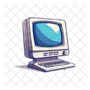 Technologie Laptop Gerat Symbol