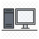 Computer Desktop Display Icon