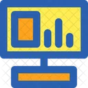 Computer Graph Office Icon