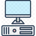 Computer Desktop Computer Desktop Pc Icon